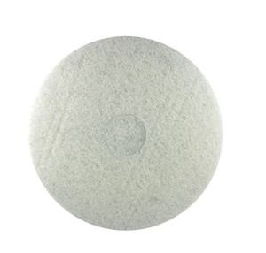 lot 320 image: NEW 5 Pack of DIABLO 17 in. Non-Woven White Buffer Pads
