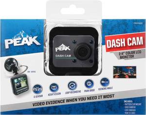 lot 802 image: NEW PEAK LED Dash Cam, 2.4 Color LCD Monitor
