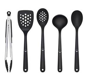 lot 337 image: NEW OXO 5-Piece Nylon Kitchen Utensil And Tool Set
