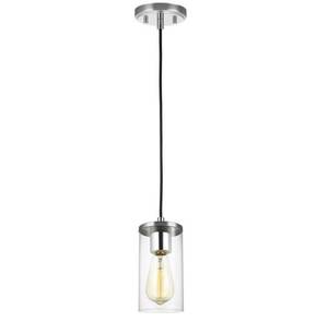 lot 341 image: Visual Comfort Studio Collection Zire One Light Mini-Pendant