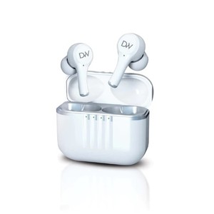 lot 926 image: Dartwood True Wireless Dartpod Headphones  Noise Cancelling  Bluetooth - WHITE