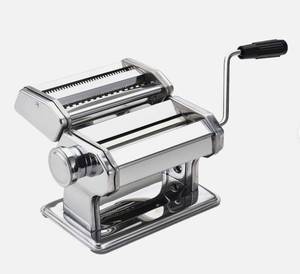 lot 934 image: Dartwood Stainless Steel Pasta Maker - Pasta Cutter Machine with Hand Crank