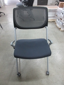 lot 213 image: ALLSTEEL SEEK STACKING CHAIRS