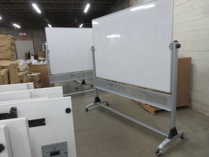 lot 258 image: BEST RITE DOUBLE SIDED WHITE BOARD