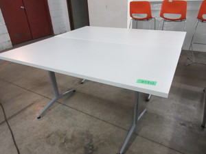 lot 279 image: ALLSTEEL WORK TABLES