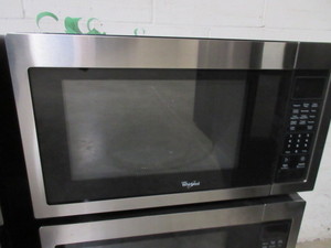 lot 337 image: WHIRLPOOL, STAINLESS STEEL, MICROWAVE OVEN