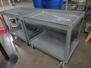 lot 397 image: METAL UTILITY CARTS