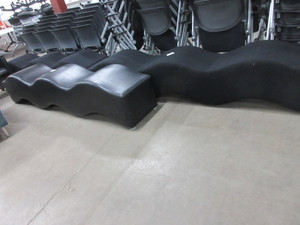 lot 300 image: WAVE BENCH SEATING BY BREYTON INTERNATIONAL
