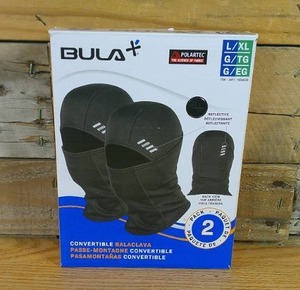 lot 25 image: BULA Polartec Convertible Balaclava, 2-pack