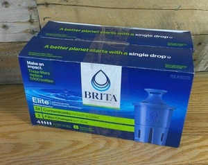 lot 48 image: Set of 2 Brita Elite Replacement Water Filter for Pitchers and Dispensers, 4 Pack( 8 Total)