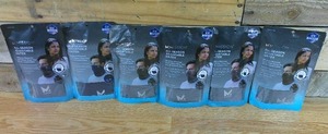lot 104 image: Lot of 6 Mission Charcoal All-Season Adjustable Gaiter-5 Gray 1 Blue