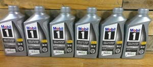 lot 75 image: 6 qts of Mobil MO481119 Mobil 5W30 Synthetic Oil