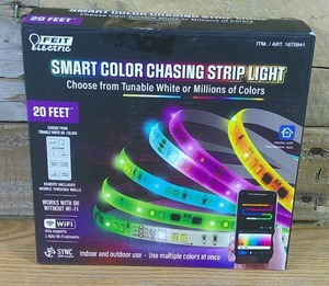 lot 88 image: Feit Electric Smart Color Chasing Strip Light-20 ft-1675941a