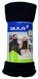 lot 124 image: BULA Neck Warmers Face Cover Scarf, Breathable Sun Wind Protection, 2 Pack