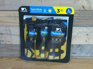lot 147 image: Wells Lamonts Leather Work Gloves Duty Safety Breathable HydraHyde Flexible Water Resistant (Large) 3 Pack
