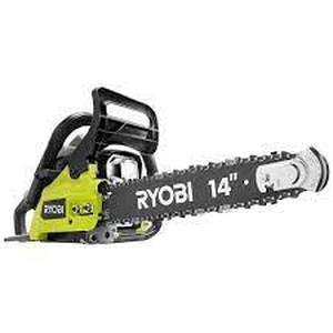 lot 158 image: Ryobi 14 in. 37cc 2-Cycle Gas Chainsaw