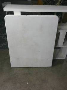 lot 166 image: 6 Foot Portable Plastic Table