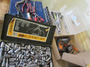 Ratchets, shallow and deep well Sockets plus more
