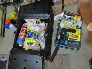 Massive lot of painting gear and supplies