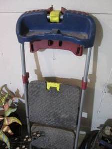 Cosco folding 2-rung step stool...