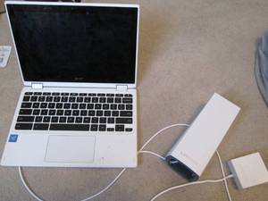 Acer Chrome book and Linksys wi-fi router