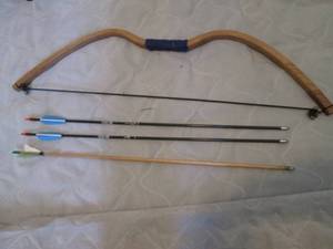 Near realistic Kids Play Bow and arrow set (From Renaissance Festival)