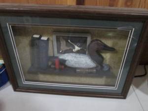 Hunting Shadowbox wall decor...