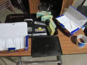 Top-O-Matic cigarette rolling machine, tube and cases