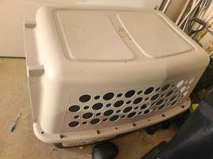 Large dog kennel