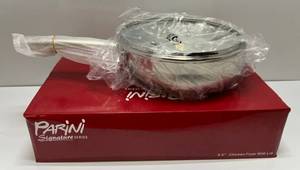 lot 19 image: Parini Cookware Signature Series 9.5  Chicken Fryer With Lid