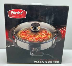 lot 28 image: Parini Appliances 12 Non-Stick Electric Pizza Cooker