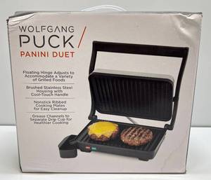 lot 46 image: Wolfgang Puck Panini Duet