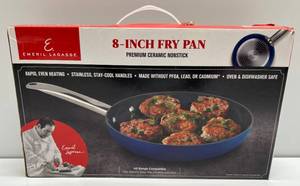lot 50 image: Emeril Lagasse 8 - Inch Fry Pan Premium Ceramic Non-Stick