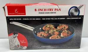 lot 52 image: Emeril Lagasse 8 - Inch Fry Pan Premium Ceramic Non-Stick