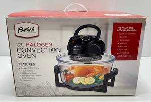lot 60 image: Parini Cookware Quality Appliances 12L Halogen Convection Oven