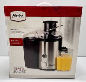 lot 80 image: Parini Cookware Quality Cookware Multi-Speed Power Juicer
