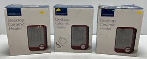 lot 98 image: Insignia Desk Top Heaters (NIB)