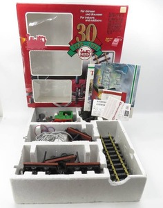 lot 33 image: LGB Train Locomotive, Track & Other Accessories
