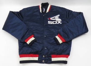 lot 10 image: Vintage Mens Starter MLB Baseball SOXS Size Small Sports Jacket