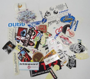 lot 85 image: Grouping of Bicycle, Bicyclists Decal Stickers Shimano & More