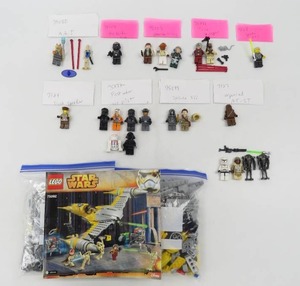 lot 77 image: Lego Star Wars Minifigures & Lego Set Pieces