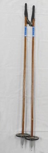 lot 56 image: Vintage Pair Janoy 125 Bamboo Cross Country Ski Poles