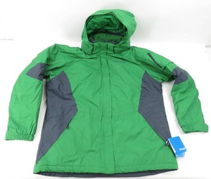 lot 117 image: New Womens 1X Green Columbia Winter Jacket Snowy Pass