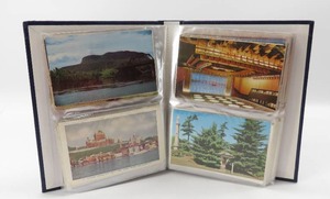 lot 130 image: Book of Vintage Travel Postcards