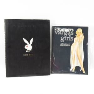 lot 133 image: Hardcover Playboy Book & Playboy Vargas Girls Book