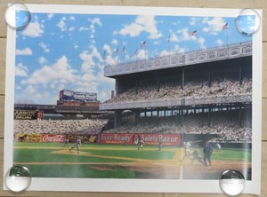 lot 188 image: Limited Edition 340600 Signed(1993) Baseball Stadium Lithograph 29-12x21-12