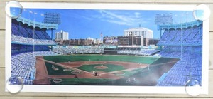 lot 191 image: Limited Edition Offset Lithograph Signed Andy Jurinko 498600 (1991) New York Yankee Baseball Stadium