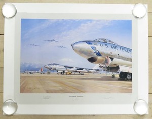 lot 198 image: The Aviation Art of John Young, GAvA Cold War Warriors Signed Limited Edition 389850 Lithograph WCOA