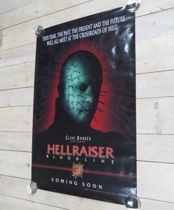 lot 207 image: Clive Barker Hellraiser Bloodline Movie Poster 1995 Dimension Films - 40 x 27