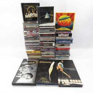 lot 145 image: Large Group of Rock & Alternative Music Cds, Nirvana, Led Zeppelin, Pearl Jam, Rolling Stones More